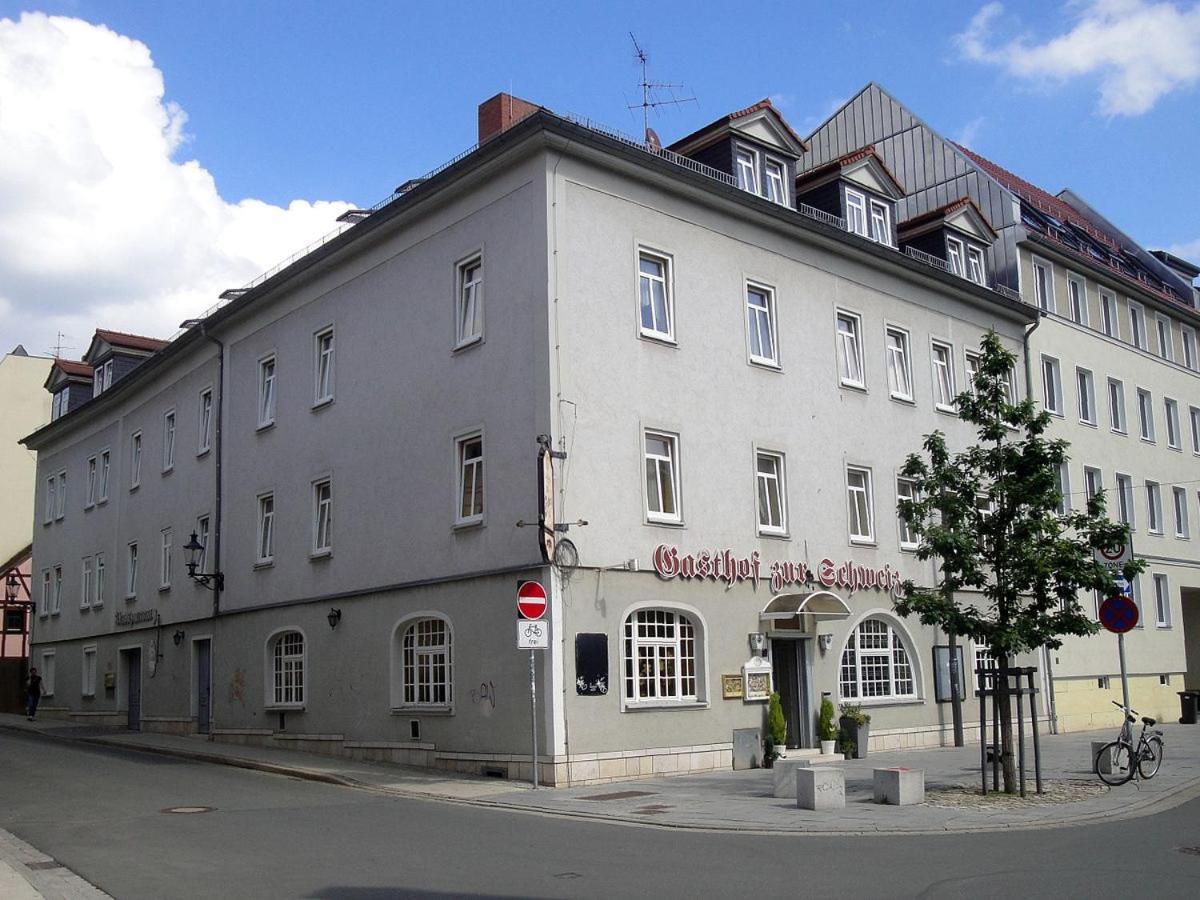 Gasthof Zur Schweiz Jena Exterior foto